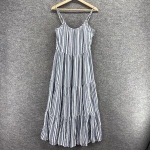 Express stripe maxi dress